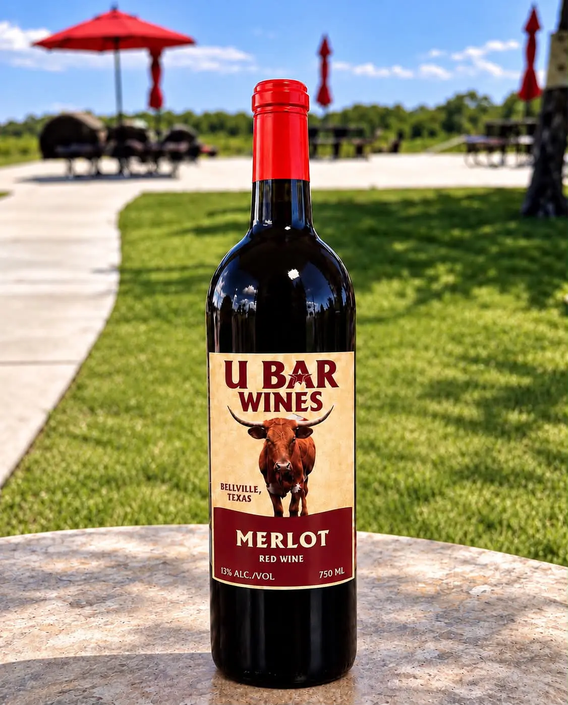 U-Bar Bellville, TX Merlot