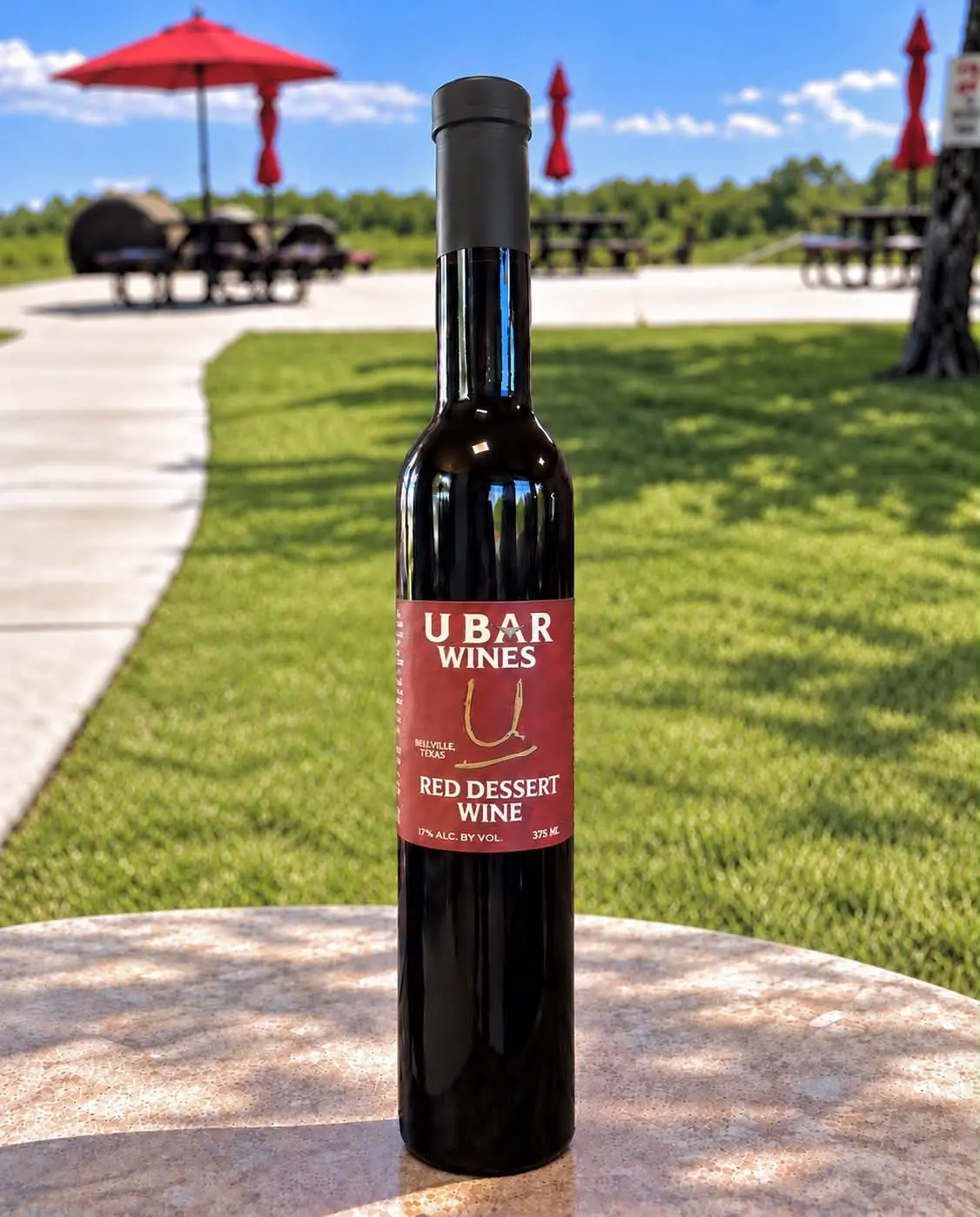 U-Bar Red Dessert Wine Bellville Texas